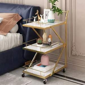 Carrito de Peluquería Moderno de Acero Inoxidable 2026, Nuevo, para Salón de Belleza, con Estante para Almacenamiento de Herramientas de Pedicura y Uñas - Product Image 1