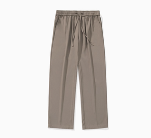 Nuevos <span class=keywords><strong>Pantalones</strong></span> deportivos informales <span class=keywords><strong>para</strong></span> <span class=keywords><strong>hombre</strong></span>, sueltos que combinan con todo, con cordón de moda, estilo extragrande, <span class=keywords><strong>Pantalones</strong></span> rectos de pierna ancha, elegantes - Product Image 3