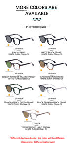 Gafas de Sol Partagas al por Mayor, Diseño de Moda, Logotipo Personalizado, Cuadradas, Fotocromáticas, con Bloqueo de Luz Azul UV400 para Hombre y Mujer - Product Image 5