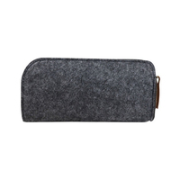 KOZY Nouvelle Pochette Créative Multifonction en Feutre pour Stylos, Étui à Lunettes, Sac de Papeterie Épais pour Étudiants avec Logo Personnalisé 20x9cm Pliable