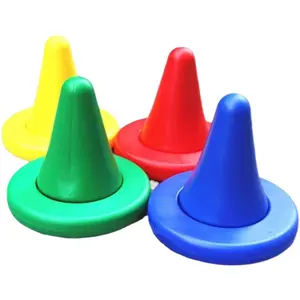 HOYE工艺儿童塑料彩色平衡玩具彩色认知游戏平衡训练凳子婴儿玩具