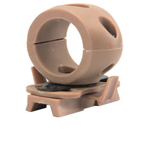 Clip de Montaje para Linterna de Casco de Aleación Resistente de 20 mm para Soporte de Luz de Casco Rápido, Adaptador de Iluminación para Exteriores - Product Image 3