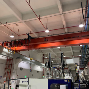 رافعة علوي مزدوجة العارضة 5 طن 10 طن مع رافعة ترولي للبيع - Product Image 1