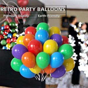 Ballons en caoutchouc standard rétro macaron métallique de 12 pouces, 2,8 grammes, 50 pièces par paquet, décorations de fête pour enfants, haute qualité, écologiques - Product Image 2
