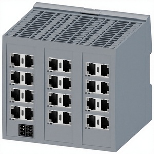 สวิตช์ SCALANCE XC124 Unmanaged IE รุ่นดั้งเดิม 6GK5124 0BA00 2AB2 6GK5124 0BA00 2AC2 24 พอร์ต 6GK51240BA002AB2 - Product Image 1