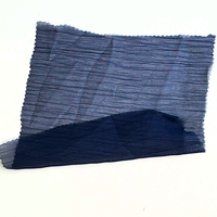 Tissu en crêpe de chiffon 35 g/m² léger et fluide pour protection solaire, cardigan, hijab, voile de mariage