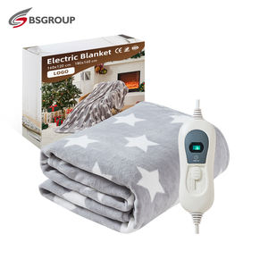 Couverture chauffante pour tout le corps, personnalisable, 3 réglages de chaleur et lavable en machine, couverture électrique pour l'hiver - Product Image 1