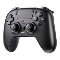 Control Inalámbrico para PC, iOS y Android, Material ABS, Joysticks con Efecto Hall, Iluminación RGB, Molde Privado