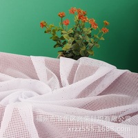 Spot Warp Tricotage 60g 100% Polyester Mesh Low Stretch Quad Sportswear Diamond Doublure Mesh Fabric