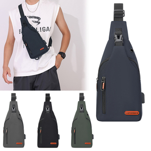 Bolso Bandolera Deportivo para Hombre, Nuevo Modelo 2025, Impermeable, con Cierre de Cremallera, para Viajes al Aire Libre - Product Image 4