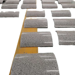 Columna de granito blanco claro moderna, <span class=keywords><strong>pilar</strong></span> de granito para exteriores, diseño de pilares de granito de China para decoración del hogar - Product Image 1