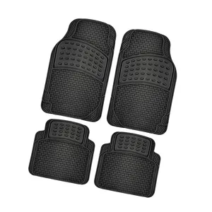 High Quality Other Interior Accessories Full Set Non Skid pvc car mat 4 Pieces Floor Car Mats Rubber