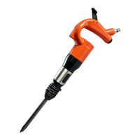 Marteau pneumatique C6Air, outil de démolition robuste pour éliminer la scories de soudure, la rouille, le ciment et la pierre, kit complet