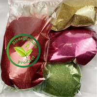 Paquet de cosmétiques Extra fins, paillettes, 1KG, emballage de cosmétiques, Bio