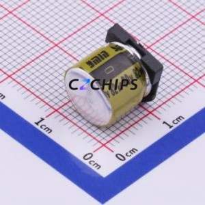 ตัวเก็บประจุอลูมิเนียมอิเล็กโทรลีติค SMD VKME1001K820MV D10xL10mm 82uF 20% 80V 668mA-100kHz - Product Image 1