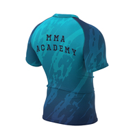 Top qualité écologique grappling combat Jiujitsu entraînement Compression chemise Jiujitsu gardes Mma sec hommes éruption garde ensemble