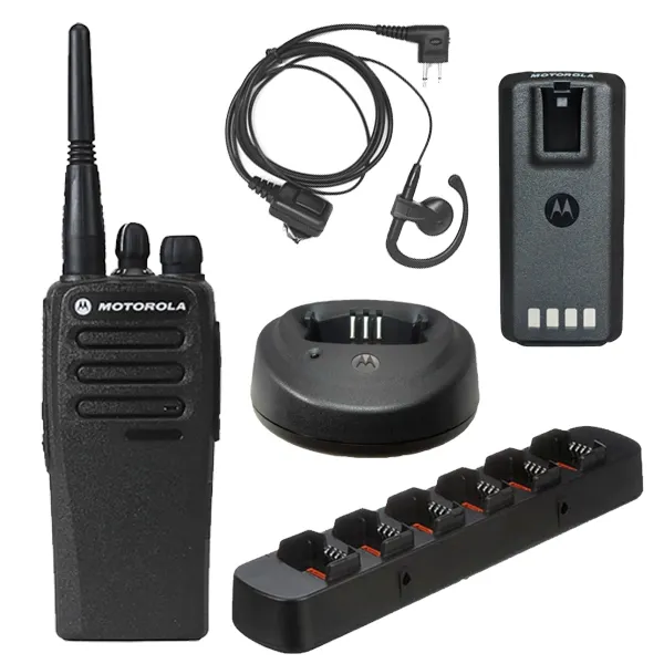 Đài phát thanh Motorola Walkie Talkie Dep 450 dep450 VHF UHF intercomunicador auriculare cạnh CB ham cầm tay hai cách phát thanh Talkie Walkie