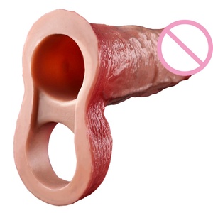 ORALSX Fundas de Silicona para Pene en Tres Tamaños, Fundas para Agrandar el Pene, Retrasar la Eyaculación, Juguetes Sexuales para Parejas - Product Image 5