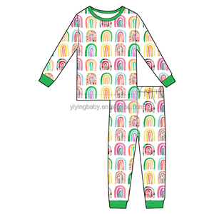 Pigiami autunnali su misura per bambine di alta qualità a manica lunga Zippy <span class=keywords><strong>pigiama</strong></span> abbigliamento da notte Casual di alta qualità abbigliamento Casual da <span class=keywords><strong>bambina</strong></span> all'ingrosso - Product Image 3