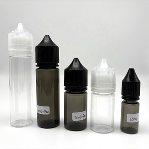 Buy In Bulk 30ml Black Unicorn Bottles Durable PET Plastic Construction |  Alibaba.com
