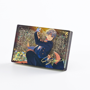 Custom Drijfzand Glitter Olie Charme Sleutelhanger Dik Acryl 3d Anime Standee Diy Plastic Ambachten Met Uw Eigen Ontwerp - Product Image 3