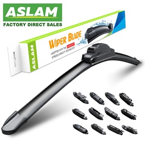 Lame d'essuie-glace multifonction de haute qualité pour voiture, en caoutchouc naturel souple, essuieage stable, silencieux, vision claire, accessoires pour véhicules - Product Image 1