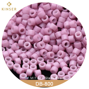 Miyuki <strong>Delica</strong> <strong>Beads</strong> 1.6 mm [21 Color Matte Opaque 2 ]10g Pack - Product Image 6