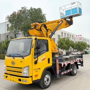 מפעל מוכר 32 מ 'הידראולי טלסקופי בום להרים דלי עבודה פלטפורמה - Product Image 4