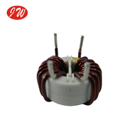 Inducteur toroïdal horizontal à haute perméabilité, filtre anti-interférences (EMI) pour alimentation électrique 50Hz, bobine personnalisée OEM