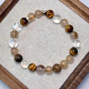 <span class=keywords><strong>Pulsera</strong></span> <span class=keywords><strong>de</strong></span> Lujo <span class=keywords><strong>de</strong></span> 8mm con Ojo <span class=keywords><strong>de</strong></span> Tigre y Cuarzo Rutilado, Cuentas <span class=keywords><strong>de</strong></span> Agarwood Natural, Amuleto <span class=keywords><strong>de</strong></span> Estrella para el Éxito, Compatible con Estilo <span class=keywords><strong>Pandora</strong></span> - Product Image 2