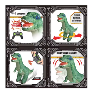 Gran función completa 2,4G juguetes inflables RC ataque masivo aire Titan <span class=keywords><strong>Control</strong></span> remoto dinosaurio T Rex más de 6 pies de largo - Product Image 3