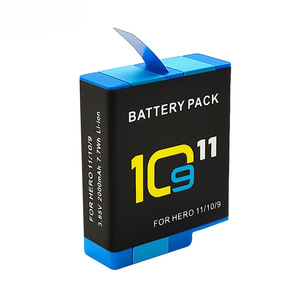 Batería AHDBT-901 de 2000mAh para GoPro Hero 11, Hero 10, Hero 9 Black, Certificación CE RoHS, Venta al Por Mayor, 0 Ciclos, Premium - Product Image 1