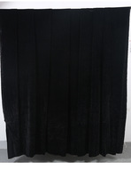 Rideaux en tissu de velours noir pour la décoration de mariage, décoration de fond de scène de mariage, décoration de toile de fond de mariage