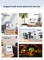 Veacine T6PLUS Produit intelligent Mini projecteur portable LED 1080P Support Home cinéma 230 ANSI Lumens 8G WiFi6 Mise au point