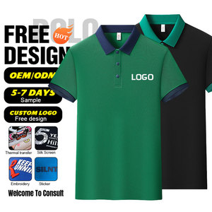 Polo de <span class=keywords><strong>travail</strong></span> unisexe pour restaurant, design usine, pour serveurs de restauration rapide, pizzeria, hôtel, femmes et hommes - Product Image 5