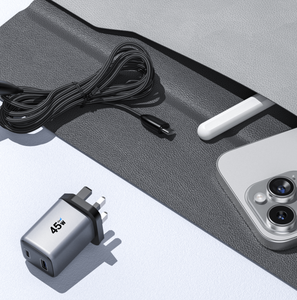 Kyt AVS PPS 45W gan anh siêu nhanh sạc loại USB C PD cắm <span class=keywords><strong>Power</strong></span> Adapter tường máy tính xách tay sạc điện thoại cho Samsung iPhone - Product Image 4