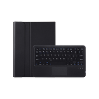 Keyboard dengan casing pelindung, penutup dengan Keyboard Trackpad nirkabel QWERTY bahasa Inggris untuk Samsung Galaxy Tab A8 10.5 "X205/X200