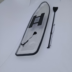 Tabla de SUP Transparente de Policarbonato Cristalino con Fondo Transparente para Surf de Remo - Product Image 1