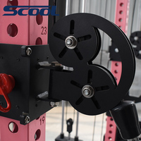 Máquina Smith de Metal Personalizada para Gimnasio en Casa, Equipo de Entrenamiento Integral Comercial, Soportes Multifuncionales para Sentadillas