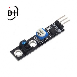 Sensor infrarrojo IR TCRT5000 para seguimiento de líneas y detección de obstáculos para Arduino, módulo de seguimiento de 1 canal AVR ARM PIC DC 5V - Product Image 4