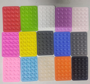 Custodia universale a ventosa in Silicone addensato a doppia faccia per telefono con supporto adesivo antiscivolo a più colori - Product Image 4