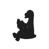 Broche émaillée Canard Lecteur avec lunettes et motif pull, pour les amoureux des livres, badge de revers, impression à thème lettres, vente en gros