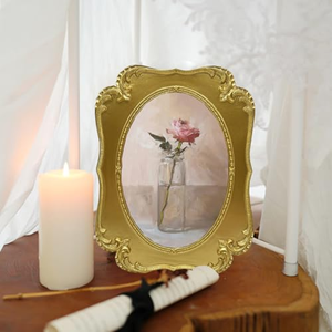 Designs Wholesale Vintage Baroque <b>Gold</b> Resin <b>Photo</b> <b>Frame</b> 4x6 Inch, Custom Antique Tabletop Wall Mount Picture <b>Frame</b> for Home - Product Image 2