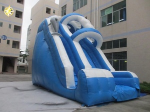 Di alta qualità grande acqua salto letto bambini amano giocare con stile oceano slide inflable castello - Product Image 6