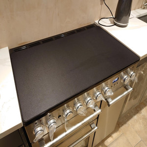 Tapis en caoutchouc épais 76x52cm pour plaque vitrocéramique, protection décorative pour brûleur, tapis antidérapant pour cuisinière à induction - Product Image 2