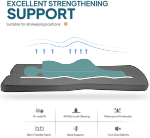 Taille personnalisée SUV Voiture Voyage Dormir Pliable Air Gonflable <span class=keywords><strong>Camping</strong></span> Éponge <span class=keywords><strong>Mousse</strong></span> <span class=keywords><strong>Matelas</strong></span> Lit Pliant - Product Image 2