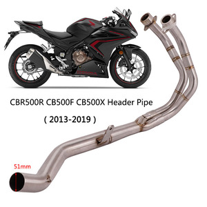 ท่อเชื่อมต่อไอเสียสำหรับรถมอเตอร์ไซค์ HONDA CB500X CBR500 CB500F <span class=keywords><strong>CBR500R</strong></span> รุ่น<span class=keywords><strong>ปี</strong></span> 2013-<span class=keywords><strong>2019</strong></span> - Product Image 2