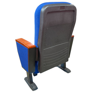 Silla de Teatro Masao Azul con Tablero de Escritura para Uso en Auditorios y Cines - Product Image 4