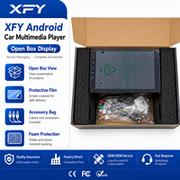 Autoradio Android XFY 9" 10" 2 DIN universel avec écran tactile, navigation GPS, CarPlay sans fil, Bluetooth, WiFi, lecteur multimédia