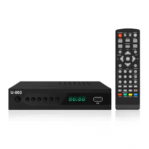 Set Top Box North America ATSC Digital HDTV Converter Box Supports MPEG4 H.264 Media Player USB2.0 FTA TV Decoder FTA Tuner